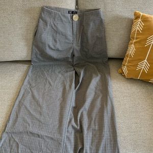 Zara high waisted wide leg pant
